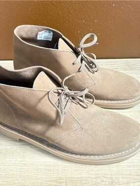 Clarks Brown Suede Desert Chukka Boots Ortholite, Men’s Size 11.5 M
